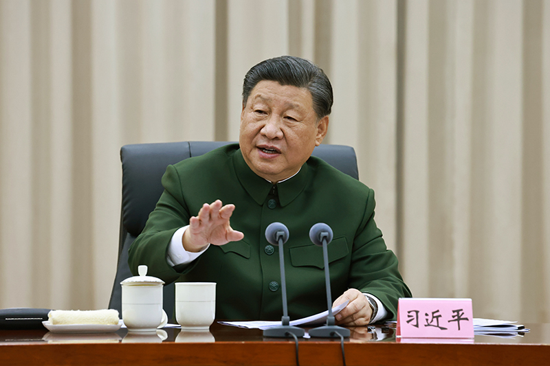 11月29日，中共中央总书记、国度主席、中央军委主席习近平到武警海警总队东海海区指挥部视察。这是习近平颁发沉要讲话。